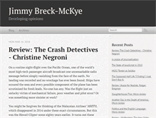 Tablet Screenshot of breck-mckye.com